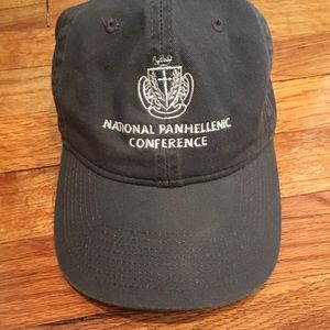 Charcoal Gray National Panhellenic Hat